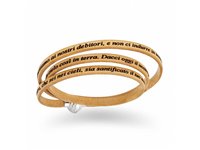 Bracciale Amen Padre Nostro in Pelle PNIT14-54 - PNIT14-54